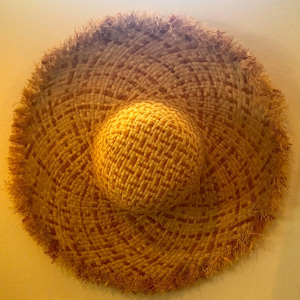 Great Wide Brim Straw Hat